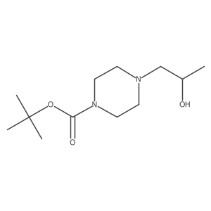 tert-butyl 4-[(2S)-2-hydroxypropyl]piperazine-1-carboxylate结构式
