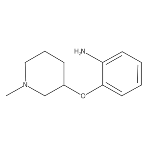 2-((1-Methylpiperidin-3-yl)oxy)aniline结构式