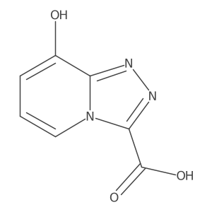 8-Hydroxy-[1,2,4]triazolo[4,3-a]pyridine-3-carboxylic acid Structure