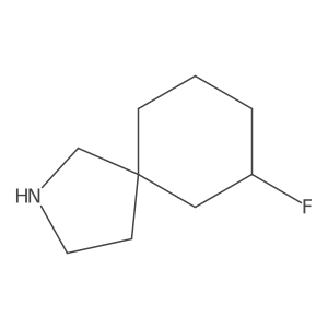 7-Fluoro-2-azaspiro[4.5]decane Structure