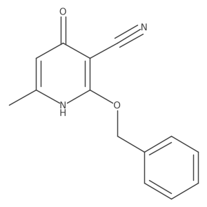 2-(Benzyloxy)-4-hydroxy-6-methylnicotinonitrile结构式