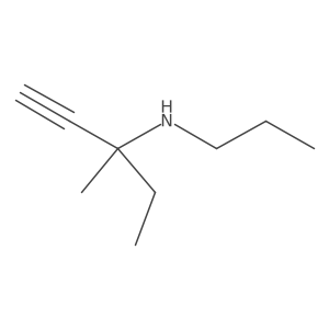 (3-Methylpent-1-yn-3-yl)(propyl)amine结构式