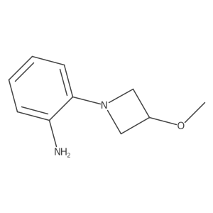 2-(3-Methoxyazetidin-1-yl)aniline Structure
