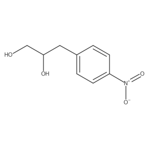 1,2-Propanediol, 3-(4-nitrophenyl)- Structure