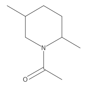 1-[(2R,5R)-2,5-Dimethylpiperidin-1-yl]ethanone Structure