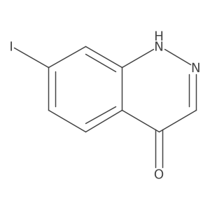 7-Iodocinnolin-4(1H)-one Structure