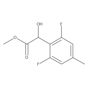 Methyl 2-(2,6-difluoro-4-methylphenyl)-2-hydroxyacetate Structure