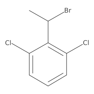 1,3-Dichloro-2-(1-bromoethyl)benzene Structure