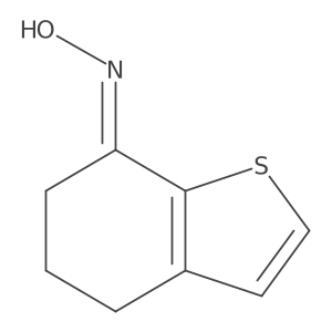 5,6-Dihydrobenzo[B]thiophen-7(4H)-one oxime结构式