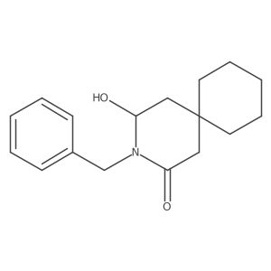 3-Benzyl-4-hydroxy-3-azaspiro[5.5]undecan-2-one Structure