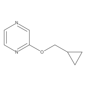 2-(Cyclopropylmethoxy)pyrazine Structure