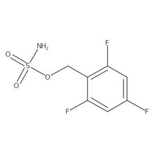 (2,4,6-Trifluorophenyl)methyl sulfamate Structure