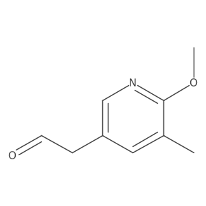 2-(6-Methoxy-5-methylpyridin-3-yl)acetaldehyde结构式