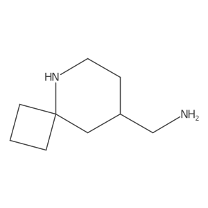 {5-Azaspiro[3.5]nonan-8-yl}methanamine结构式