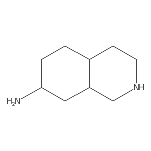 Decahydroisoquinolin-7-amine Structure