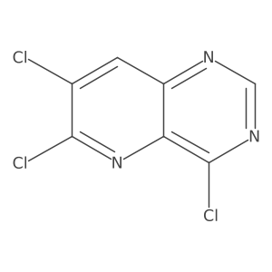 4,6,7-Trichloropyrido[3,2-d]pyrimidine Structure
