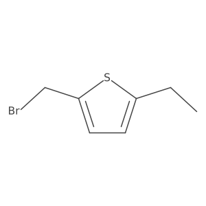 2-(Bromomethyl)-5-ethylthiophene结构式