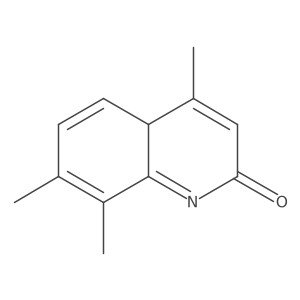 4,7,8-trimethyl-4aH-quinolin-2-one Structure