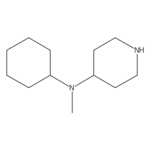 N-cyclohexyl-n-methyl-4-piperidinamine Structure