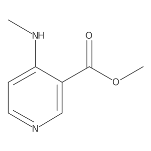 Methyl 4-(methylamino)pyridine-3-carboxylate Structure