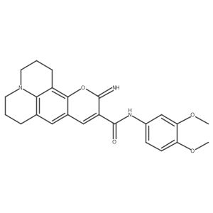 N-(3,4-dimethoxyphenyl)-4-imino-3-oxa-13-azatetracyclo[7.7.1.0^{2,7}.0^{13,17}]heptadeca-1,5,7,9(17)-tetraene-5-carboxamide Structure