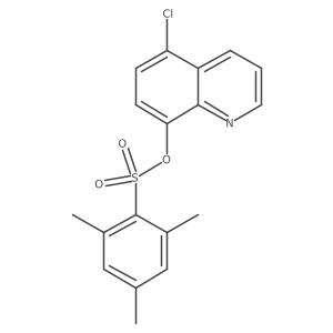 5-Chloro-8-quinolyl 2,4,6-trimethylbenzenesulfonate Structure