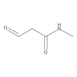 N-methyl-3-oxopropanamide结构式