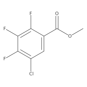 Methyl 5-chloro-2,3,4-trifluorobenzoate Structure