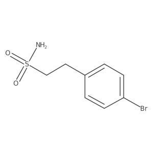2-(4-Bromophenyl)ethanesulfonamide结构式