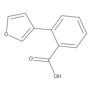 2-(Furan-3-yl)benzoic acid Structure