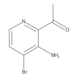 1-(3-Amino-4-bromopyridin-2-YL)ethanone Structure
