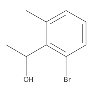 1-(2-Bromo-6-methylphenyl)ethan-1-ol Structure