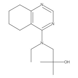 2-Propanol, 1-[ethyl(5,6,7,8-tetrahydro-4-quinazolinyl)amino]-2-methyl- Structure