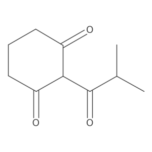 1,3-Cyclohexanedione, 2-(2-methyl-1-oxopropyl)-结构式