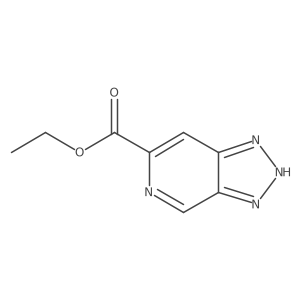 ethyl 2H-triazolo[4,5-c]pyridine-6-carboxylate Structure