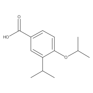 4-Isopropoxy-3-isopropylbenzoic acid结构式