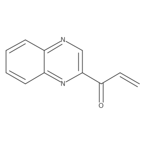 1-(Quinoxalin-2-yl)prop-2-en-1-one Structure