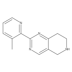 2-(3-Methylpyridin-2-yl)-5,6,7,8-tetrahydropyrido[4,3-d]pyrimidine Structure