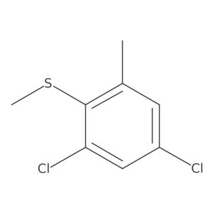 2,4-Dichloro-6-methylthioanisole Structure