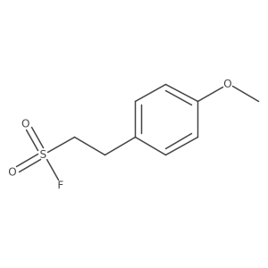 2-(4-Methoxyphenyl)ethane-1-sulfonyl fluoride Structure