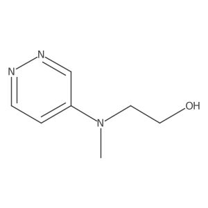 2-(N-methyl-N-(pyridazin-4-yl)amino)ethanol Structure