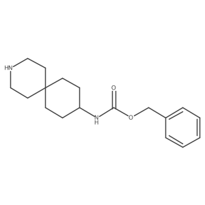 Benzyl (3-azaspiro[5.5]undecan-9-yl)carbamate Structure