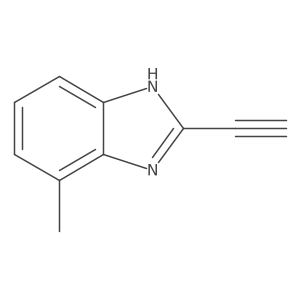 2-ethynyl-7-methyl-1H-1,3-benzodiazole Structure