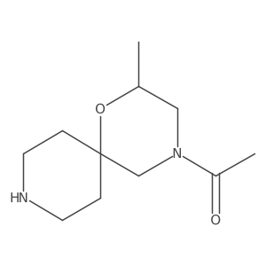 1-{2-Methyl-1-oxa-4,9-diazaspiro[5.5]undecan-4-yl}ethan-1-one Structure