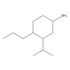 3-(Propan-2-yl)-4-propylcyclohexan-1-amine结构式