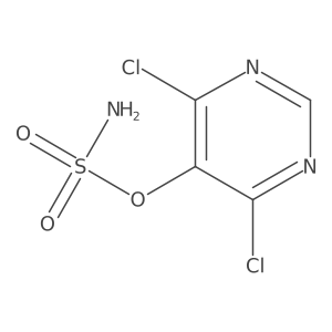 4,6-Dichloropyrimidin-5-yl sulfamate Structure