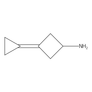 3-Cyclopropylidenecyclobutan-1-amine结构式