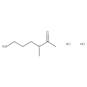 N-(3-Aminopropyl)-N-methylacetamide;dihydrochloride Structure