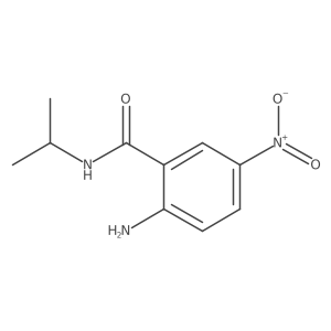 2-Amino-N-isopropyl-5-nitrobenzamide结构式