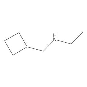 (Cyclobutylmethyl)(ethyl)amine Structure